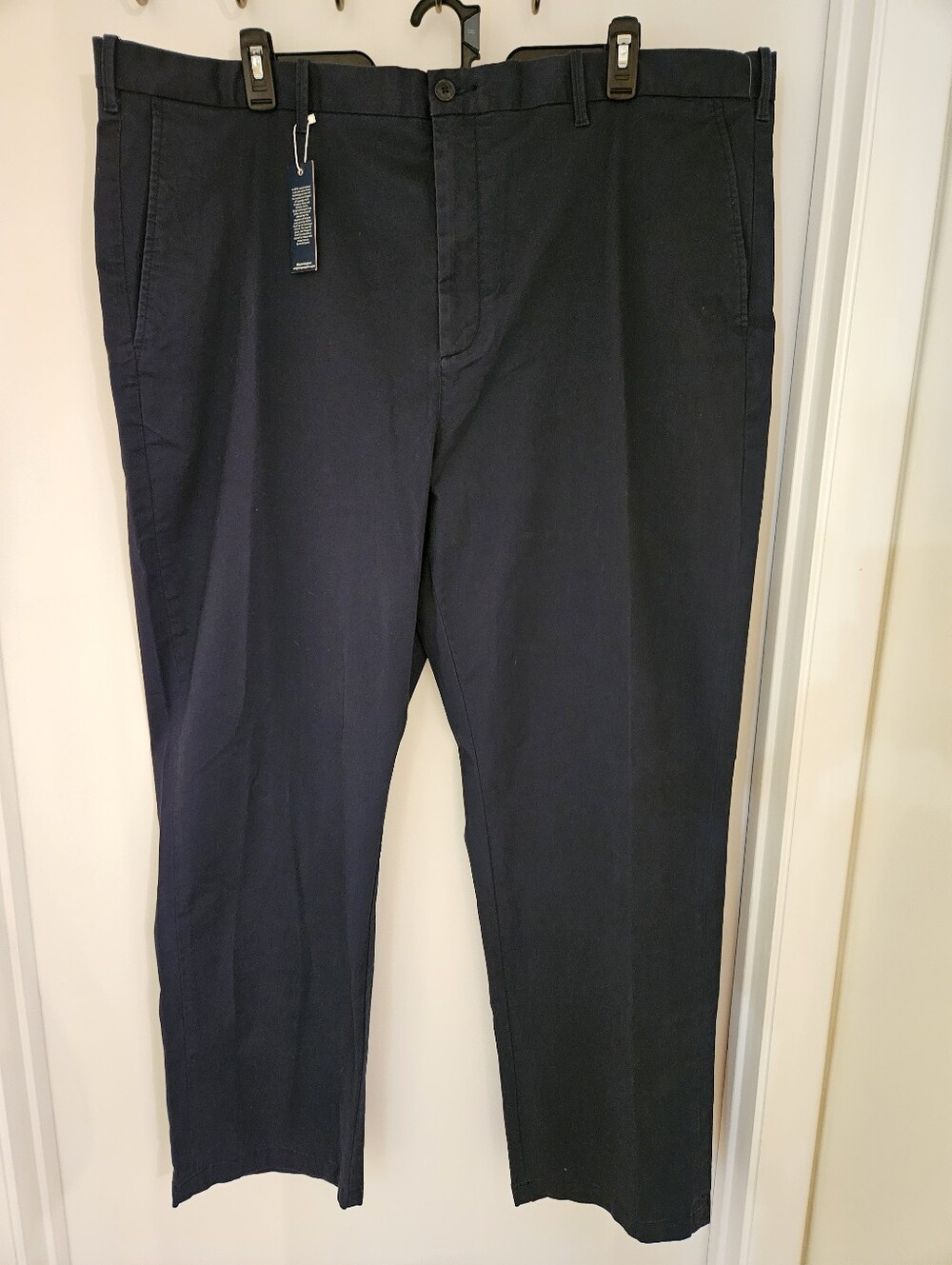 Original Penguin Men's Premium Stretch Chino Pants Size 46x32 NWT Navy